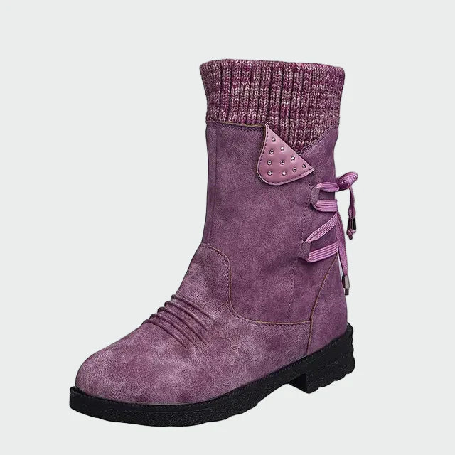 Hannah – Stiefeletten in Wildlederoptik – Bild 4