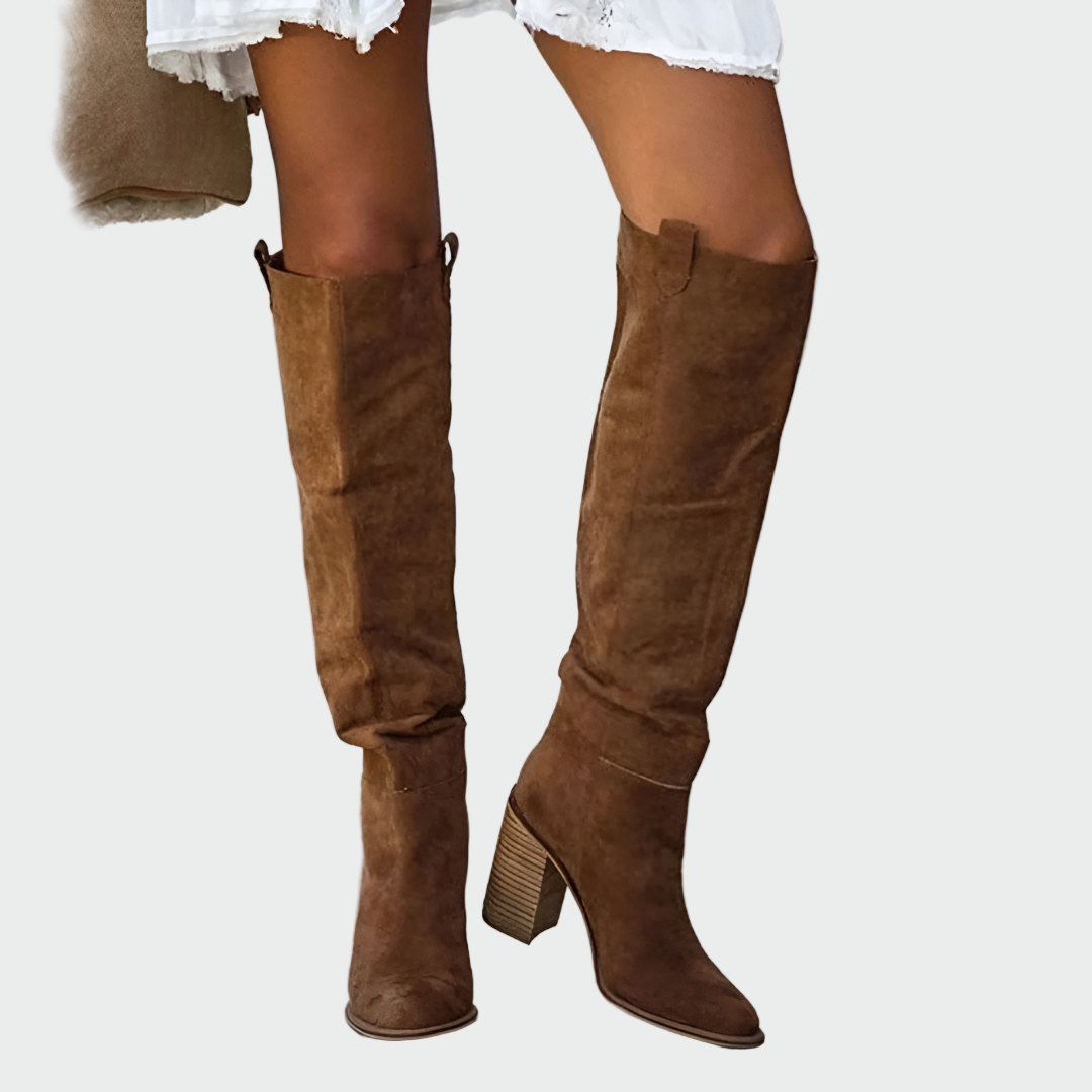 Antonia – Kniehohe Stiefel – Bild 1