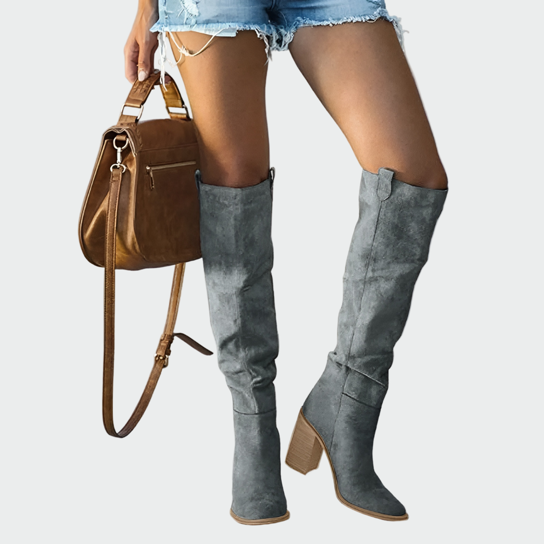 Antonia – Kniehohe Stiefel – Bild 3
