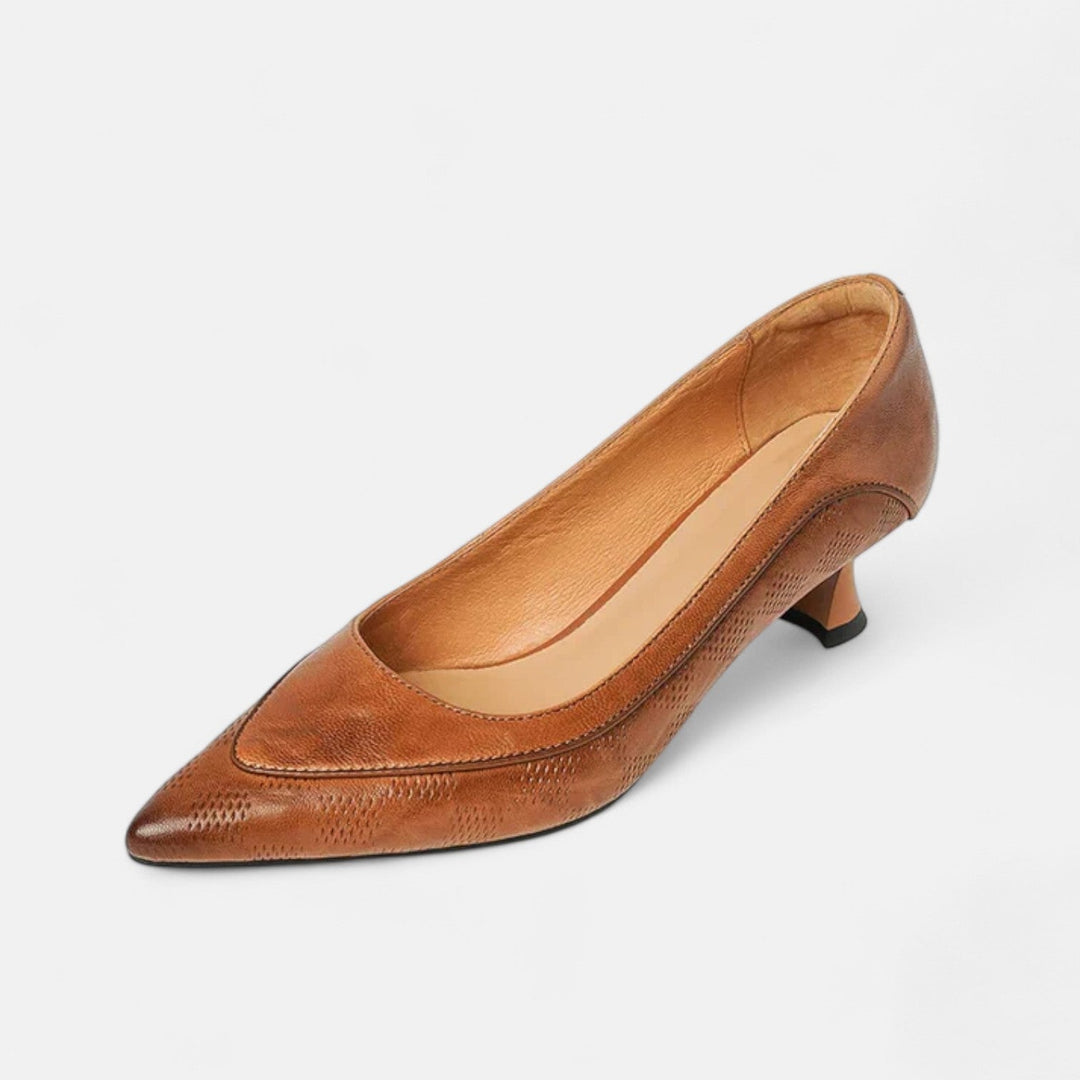 Tacchi – Pumps in edler Lederoptik – Bild 1