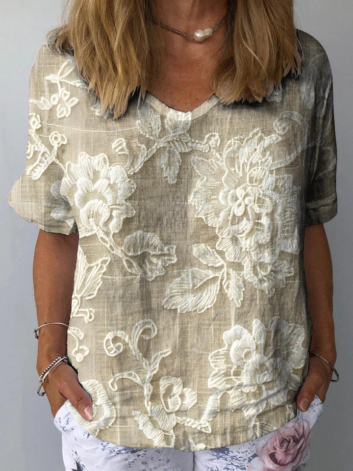Tamara – Bluse mit lebhaftem Druck – Bild 2