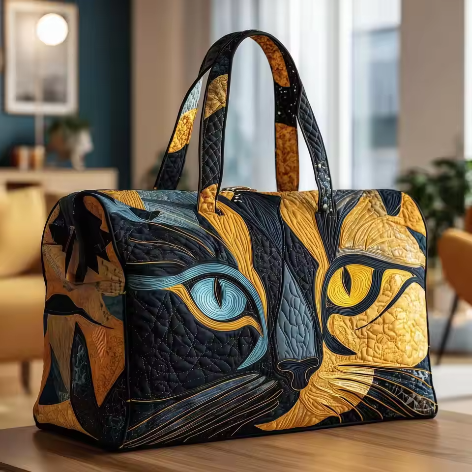 Tiffany | Weiche handgefertigte Reisetasche – Bild 1