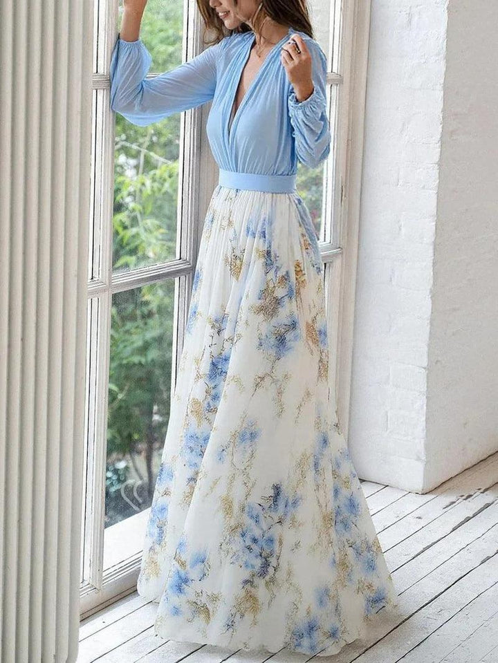 Tilda – Maxikleid mit V-Ausschnitt – Bild 2