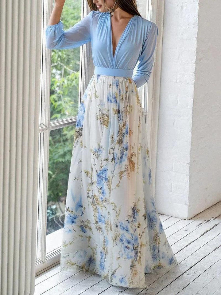 Tilda – Maxikleid mit V-Ausschnitt – Bild 3