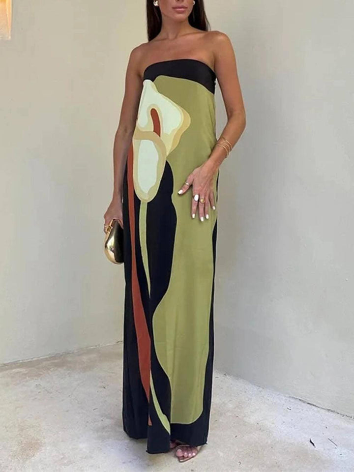 Ursula – Ärmelloses Maxi-Abendkleid – Bild 1