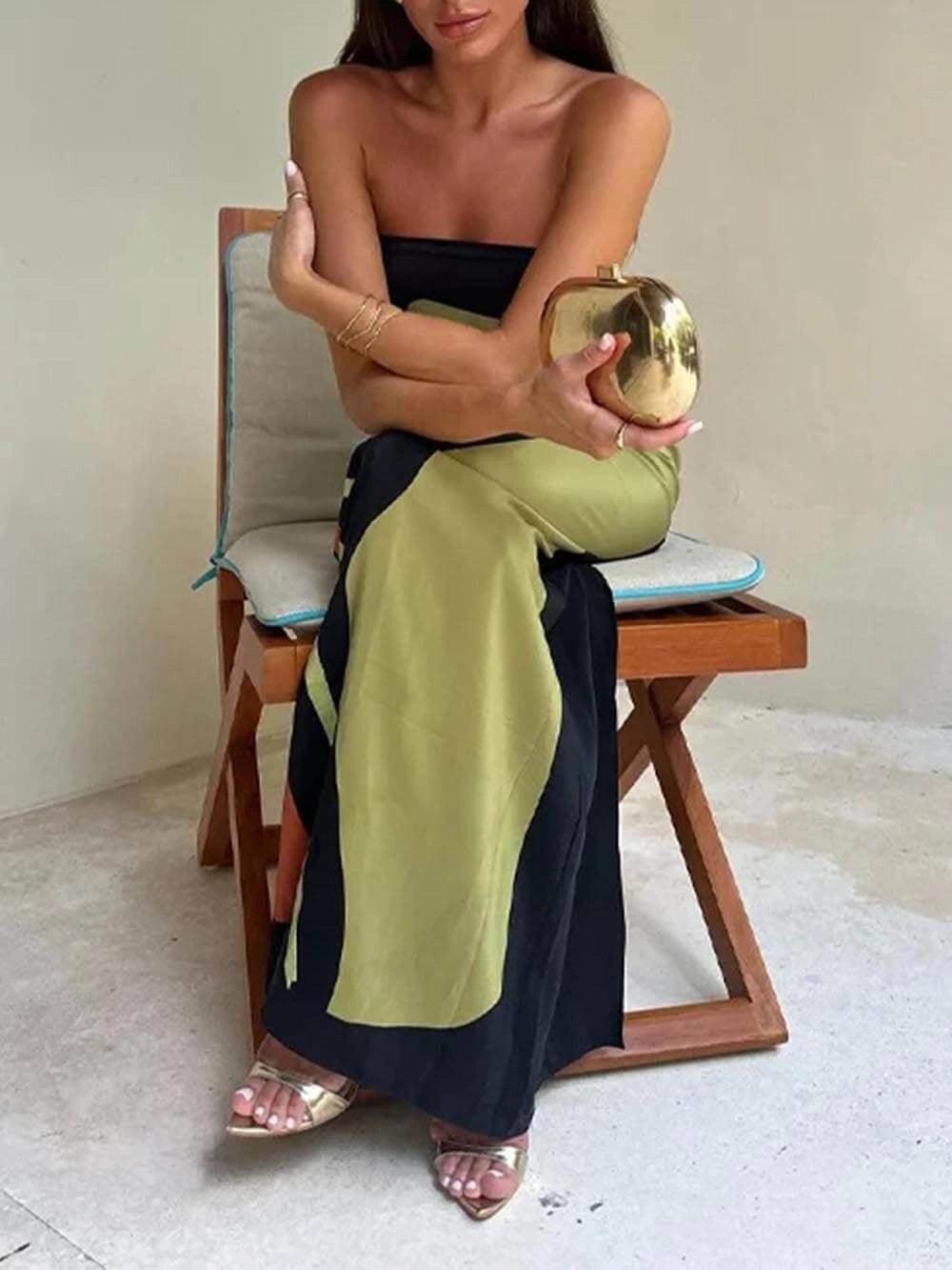 Ursula – Ärmelloses Maxi-Abendkleid – Bild 2