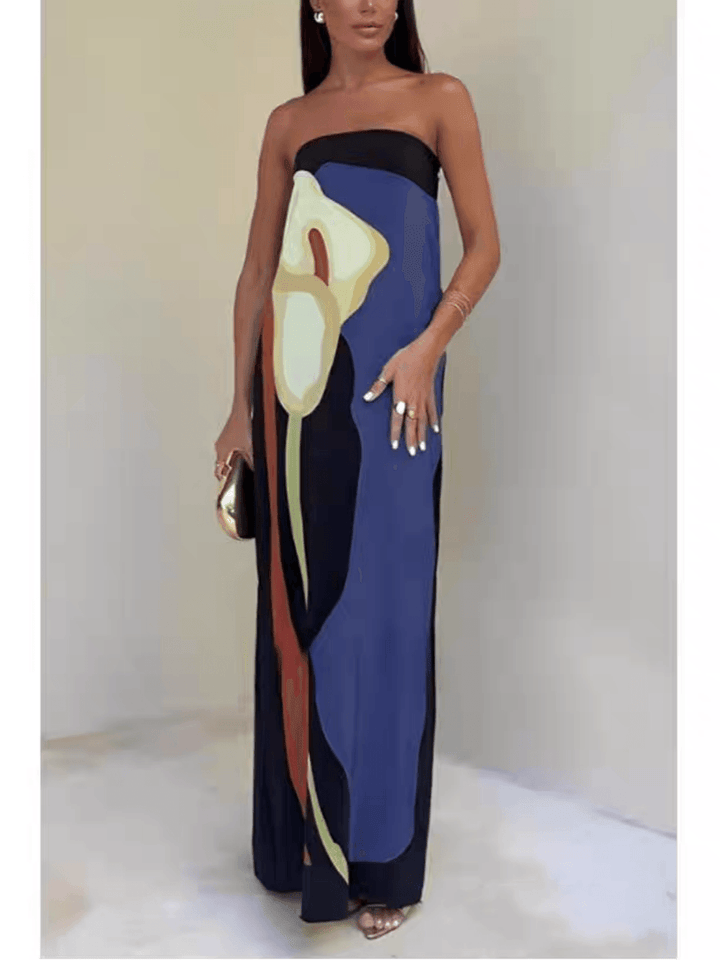 Ursula – Ärmelloses Maxi-Abendkleid – Bild 4