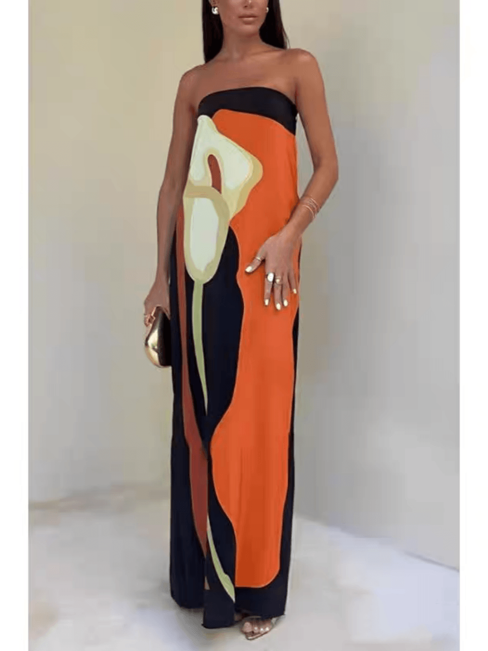 Ursula – Ärmelloses Maxi-Abendkleid – Bild 6