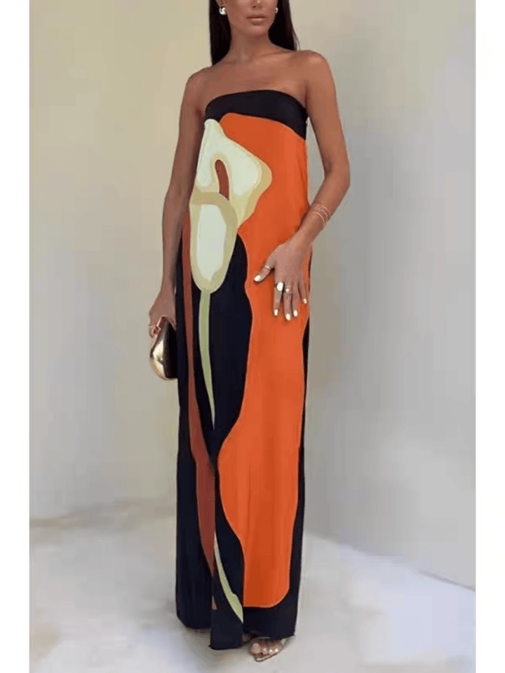 Ursula – Ärmelloses Maxi-Abendkleid – Bild 6