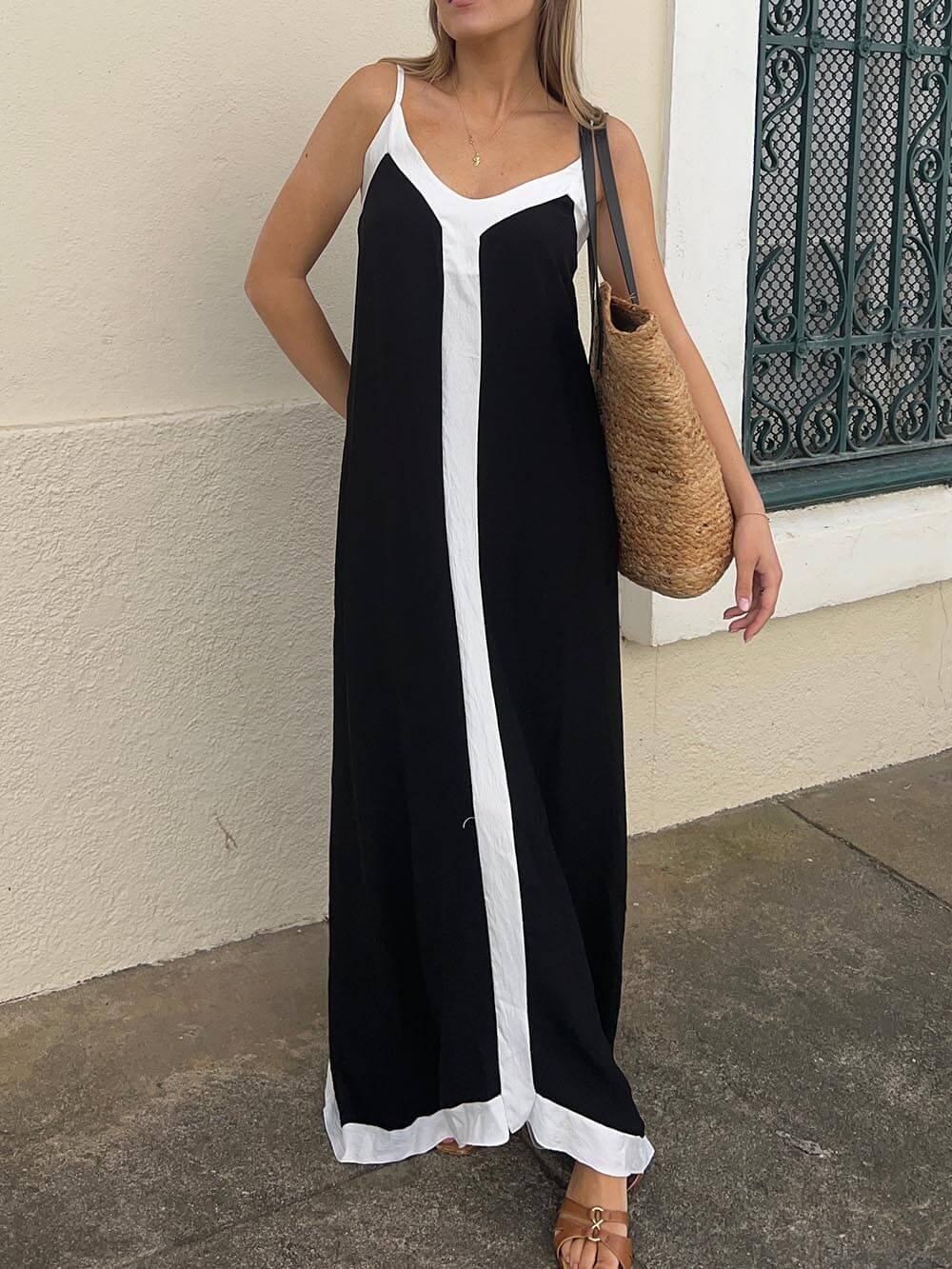 Verena – Modernes Colour-Block-Kleid – Bild 6
