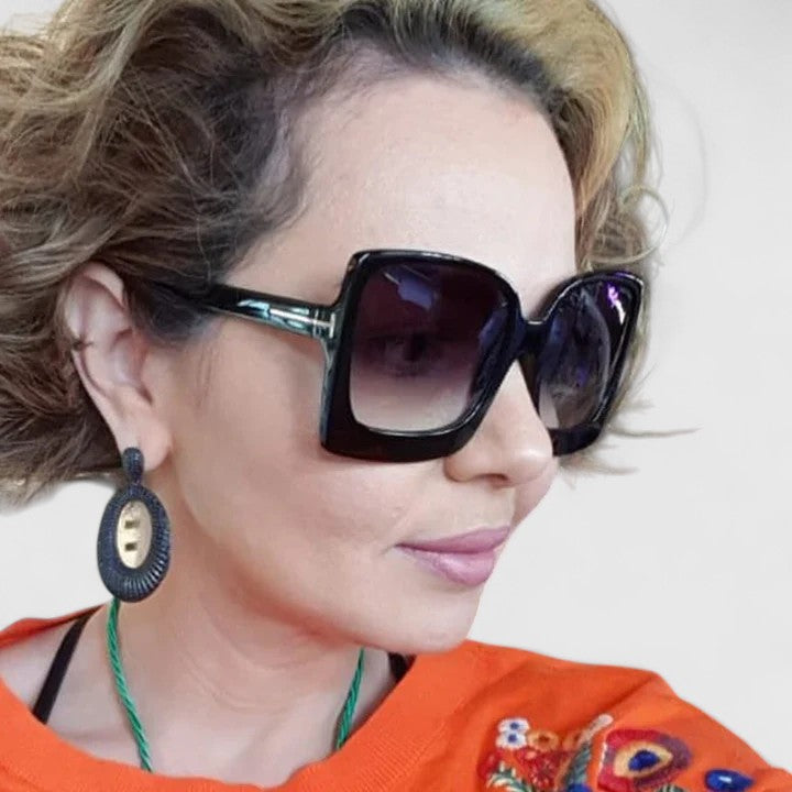 Vroni – Elegante Oversize-Sonnenbrille – Bild 4